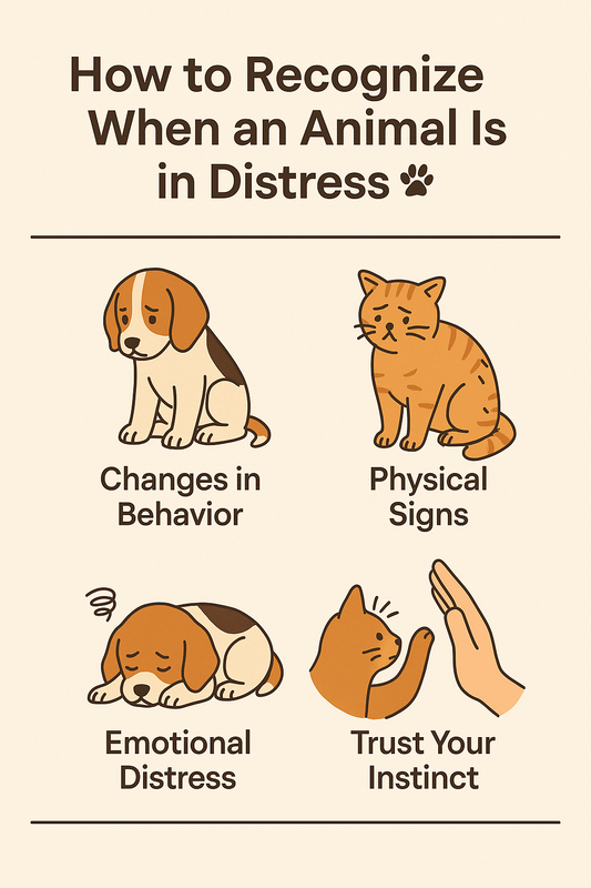 The Silent Suffering: How to Recognize When an Animal Is in Distress 🐾