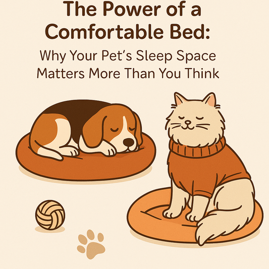 The Power of a Comfortable Bed: Why Your Pet’s Sleep Space Matters More Than You Think 🛏️🐾