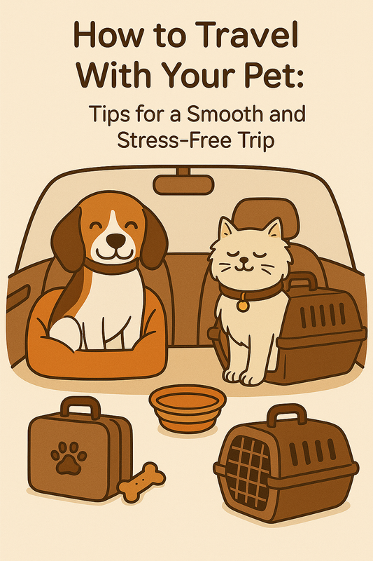 How to Travel With Your Pet: Tips for a Smooth and Stress-Free Trip 🚗🐶🐱