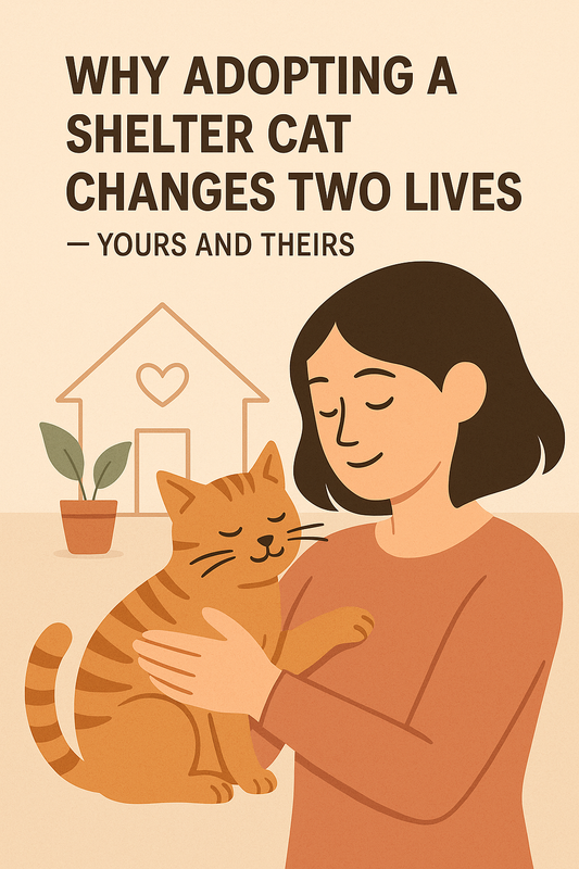Why Adopting a Shelter Cat Changes Two Lives — Yours and Theirs 🏠🐾