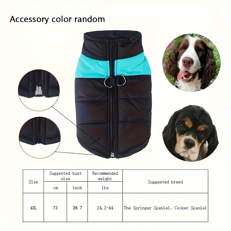 Dog Vest met zipper