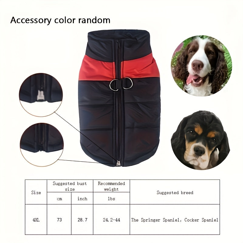Dog Vest met zipper