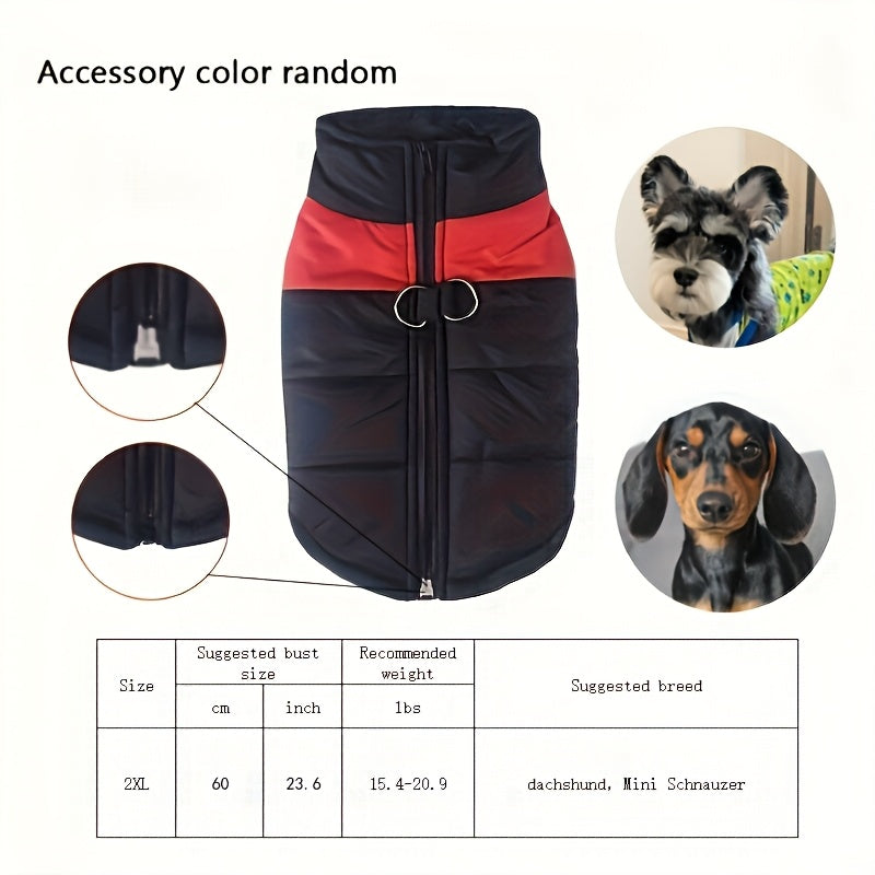 Dog Vest met zipper