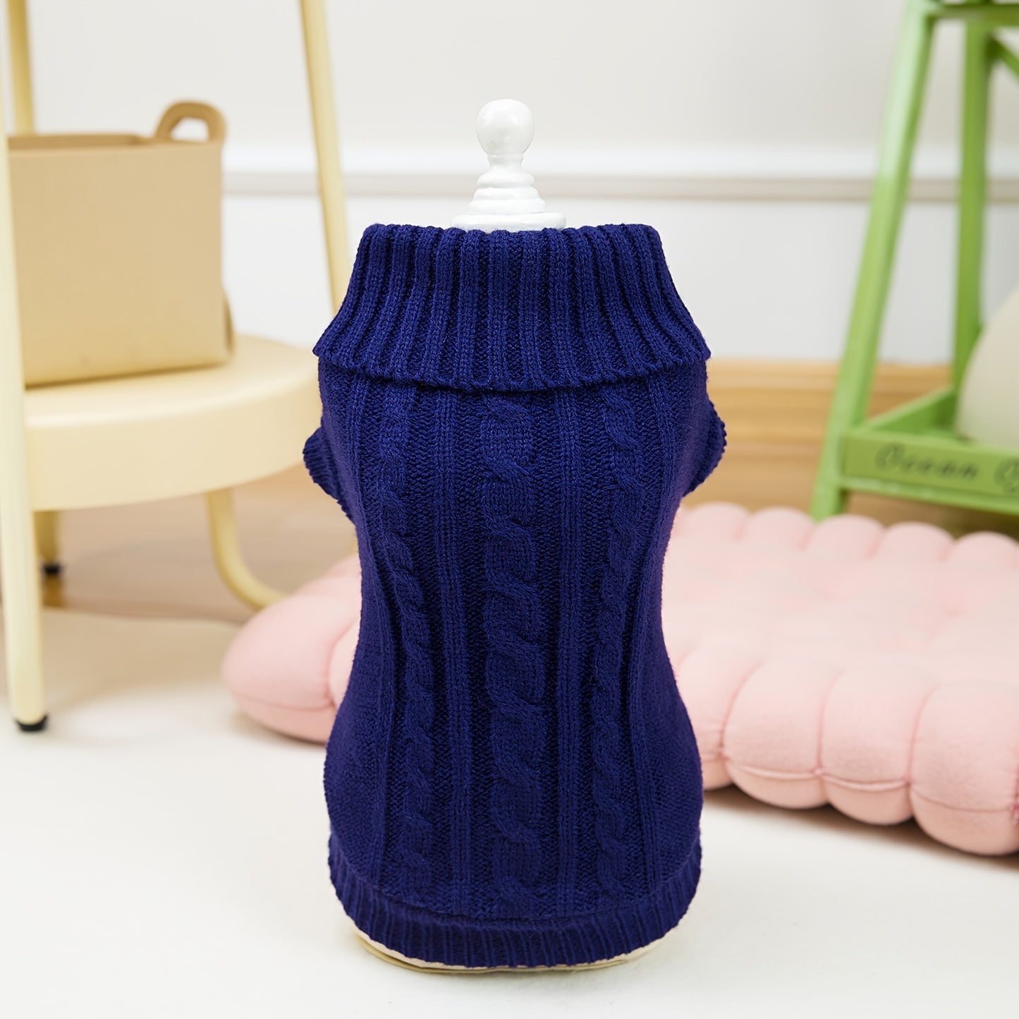Turtleneck gebreide