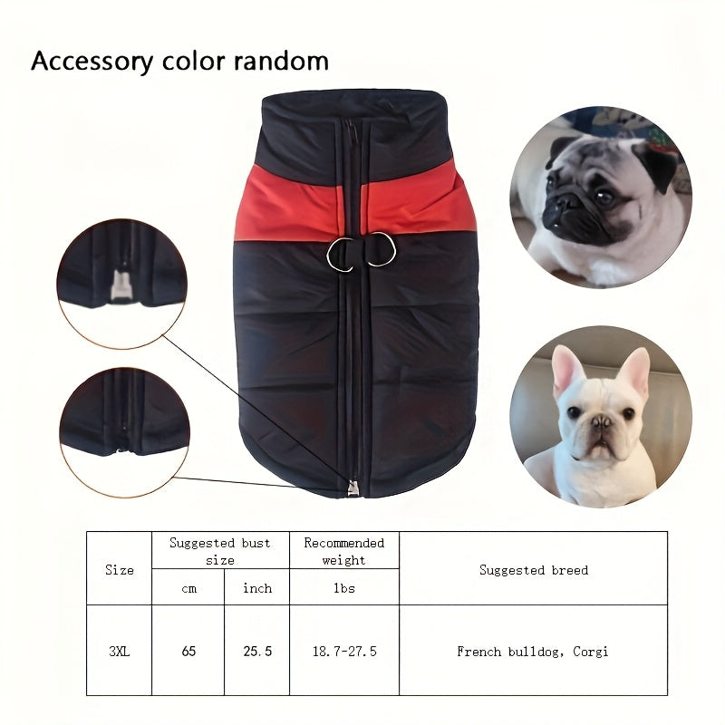 Dog Vest met zipper