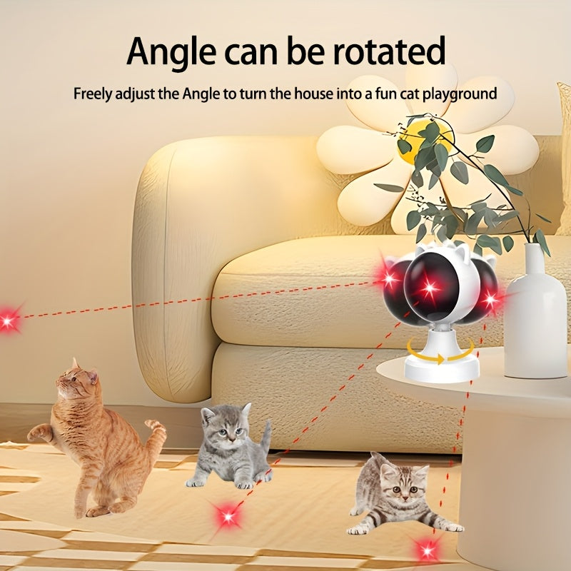Roterend laserspeelgoed voor katten en honden