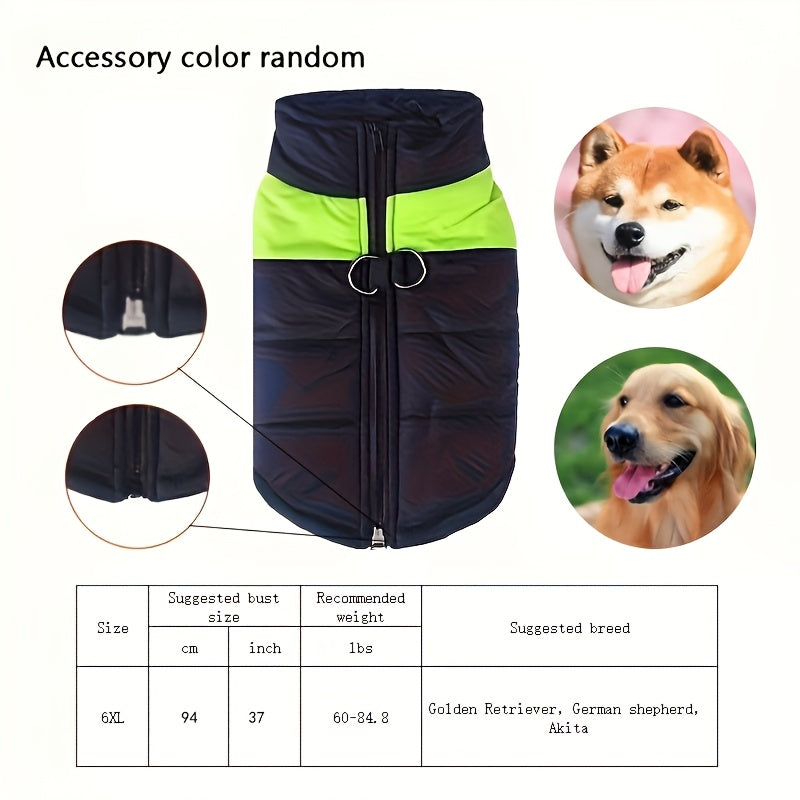 Dog Vest met zipper
