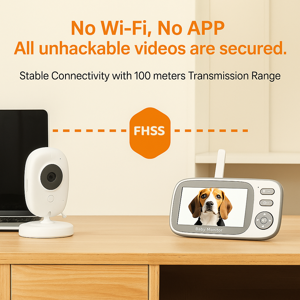Camera with Night Vision, Audio, and temperature sensing