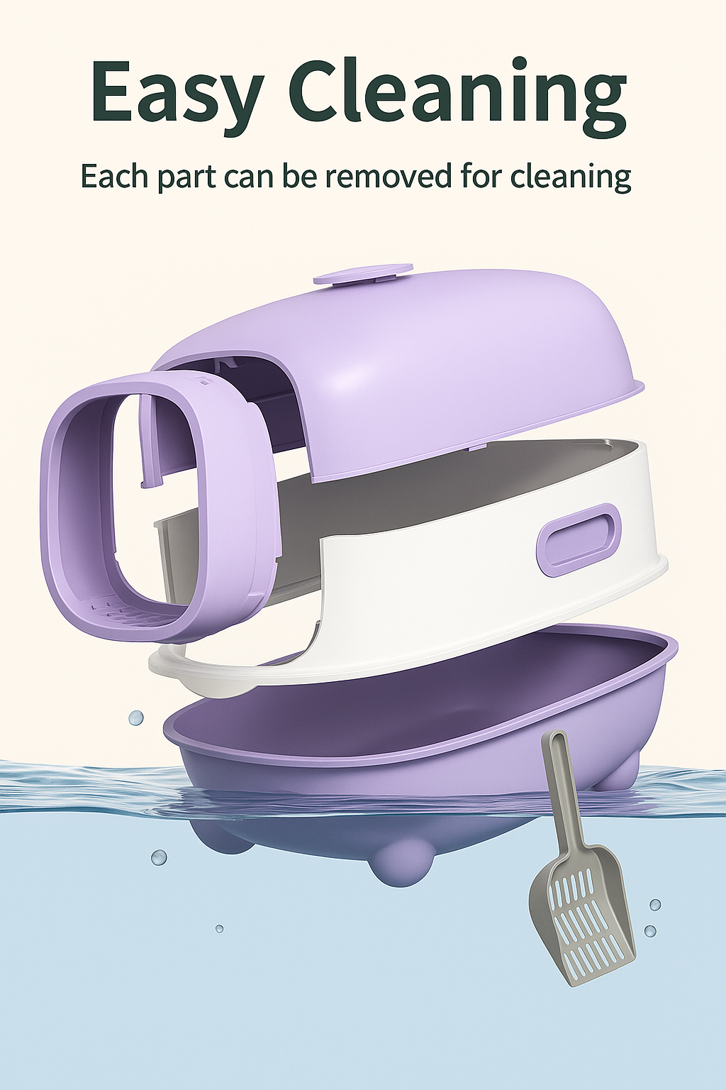 Cat Litter Box Extra large