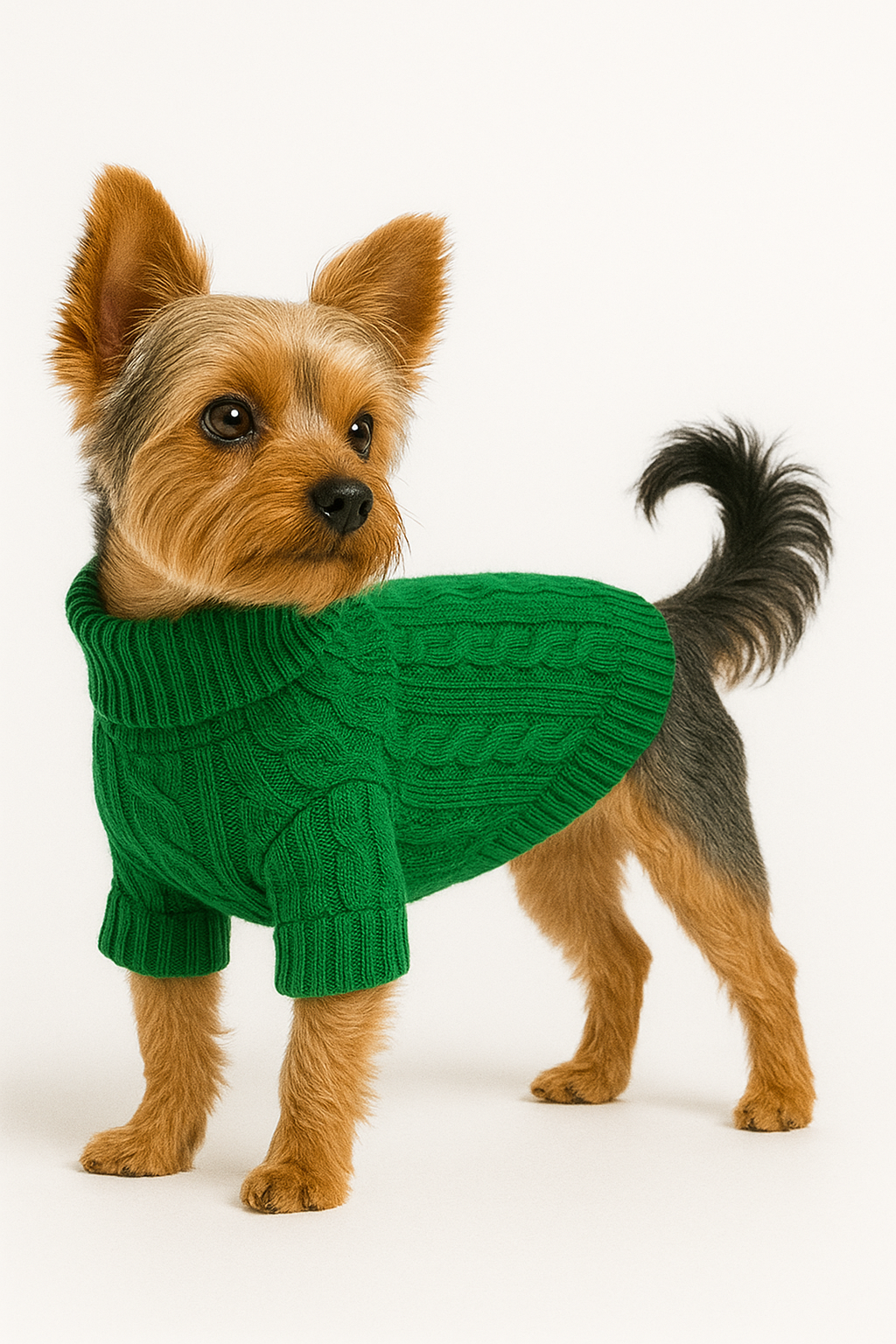 Turtleneck gebreide