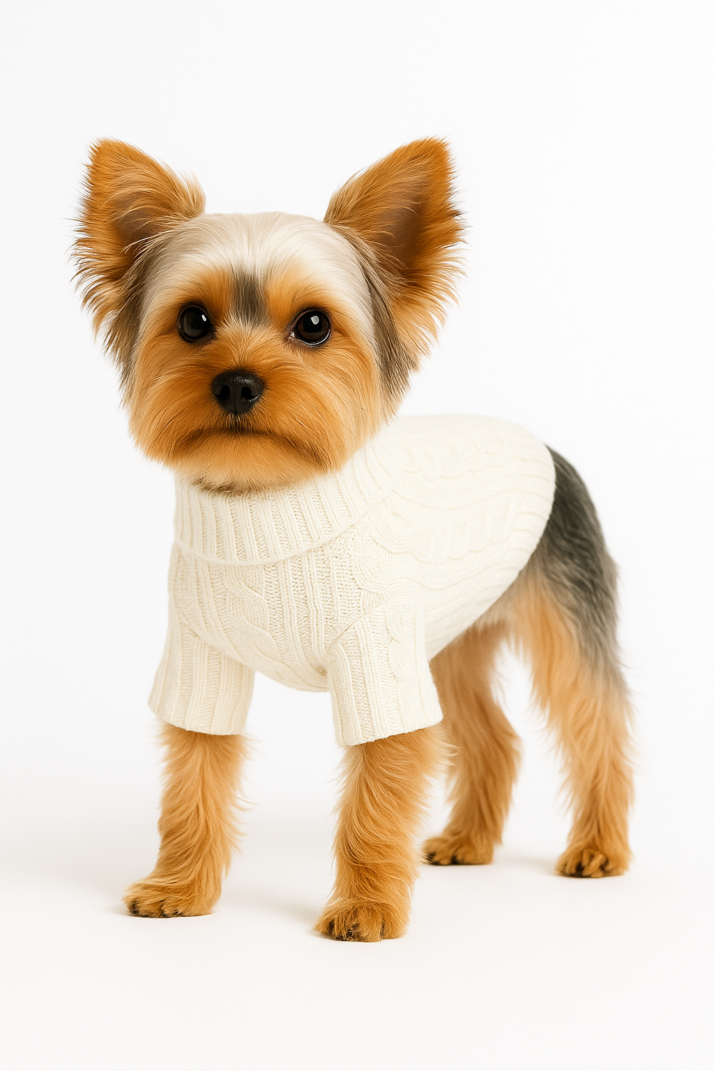 Turtleneck gebreide