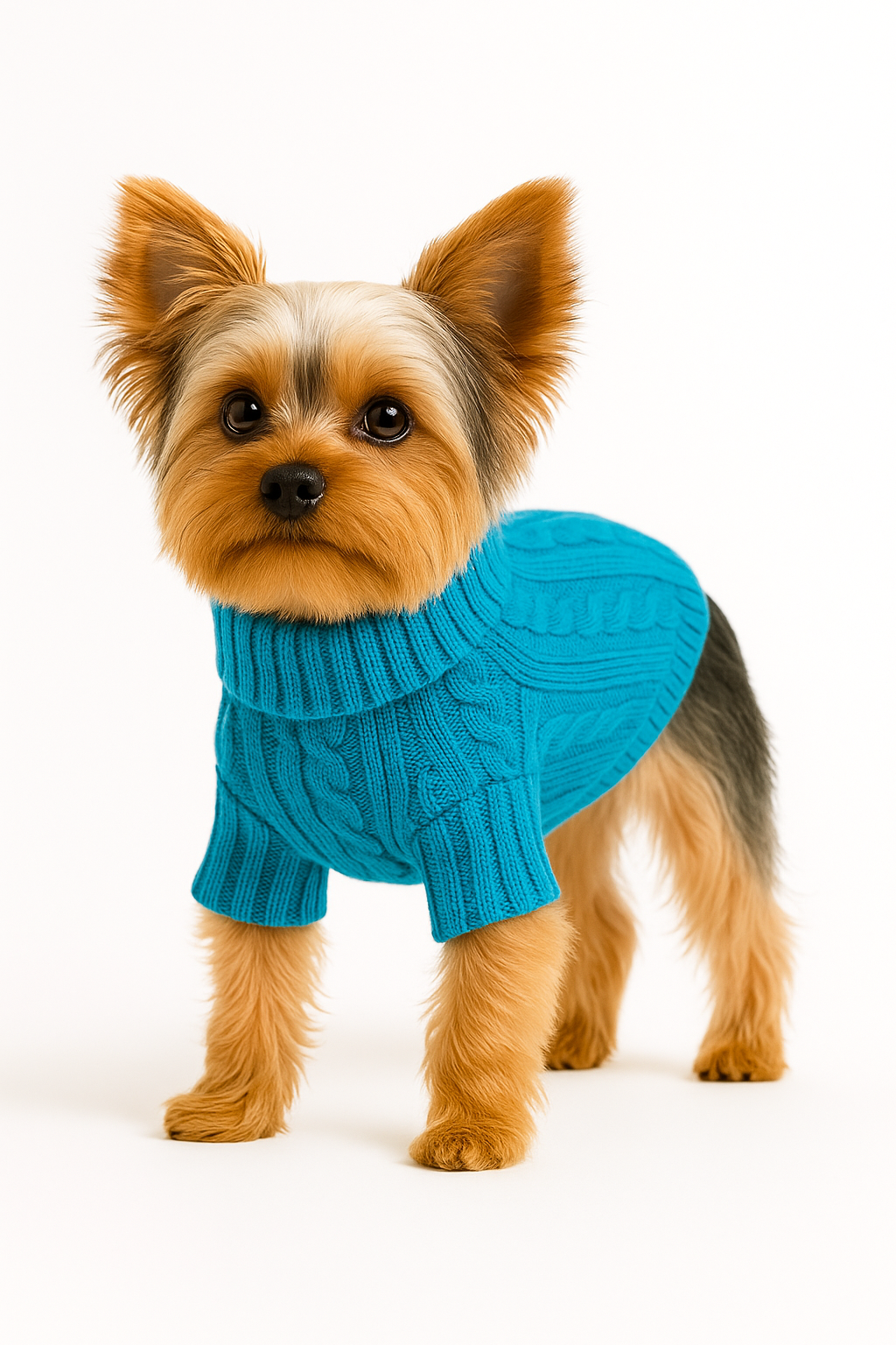 Turtleneck gebreide