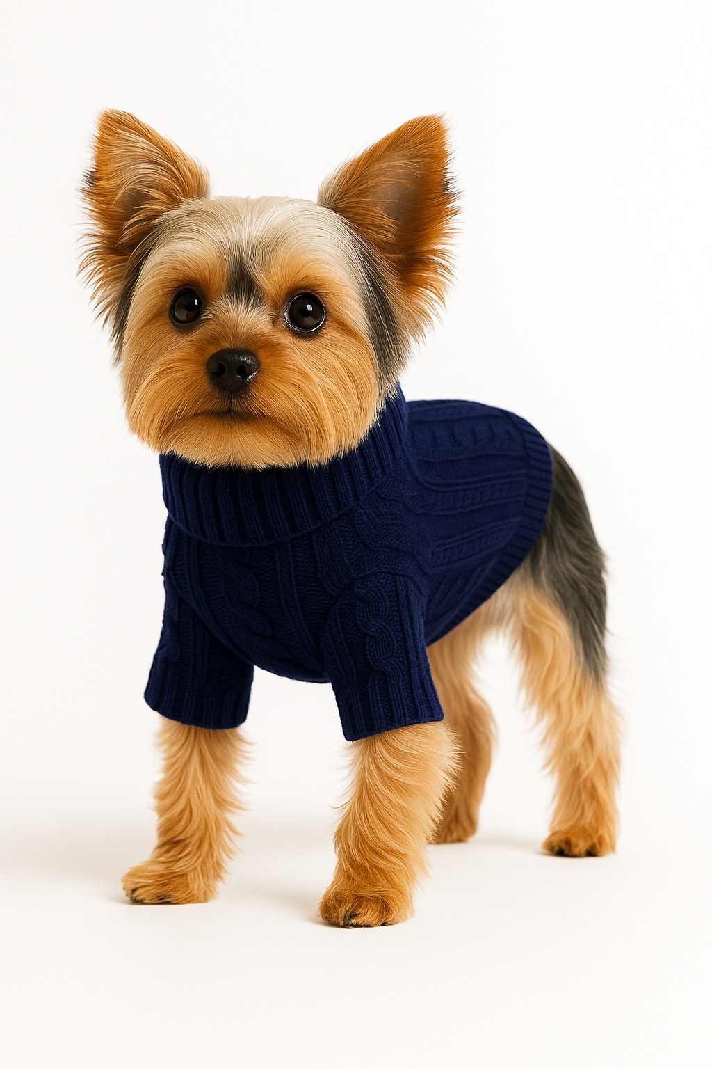 Turtleneck gebreide