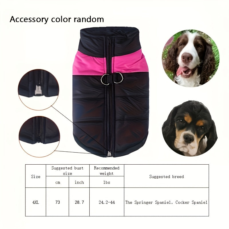 Dog Vest met zipper