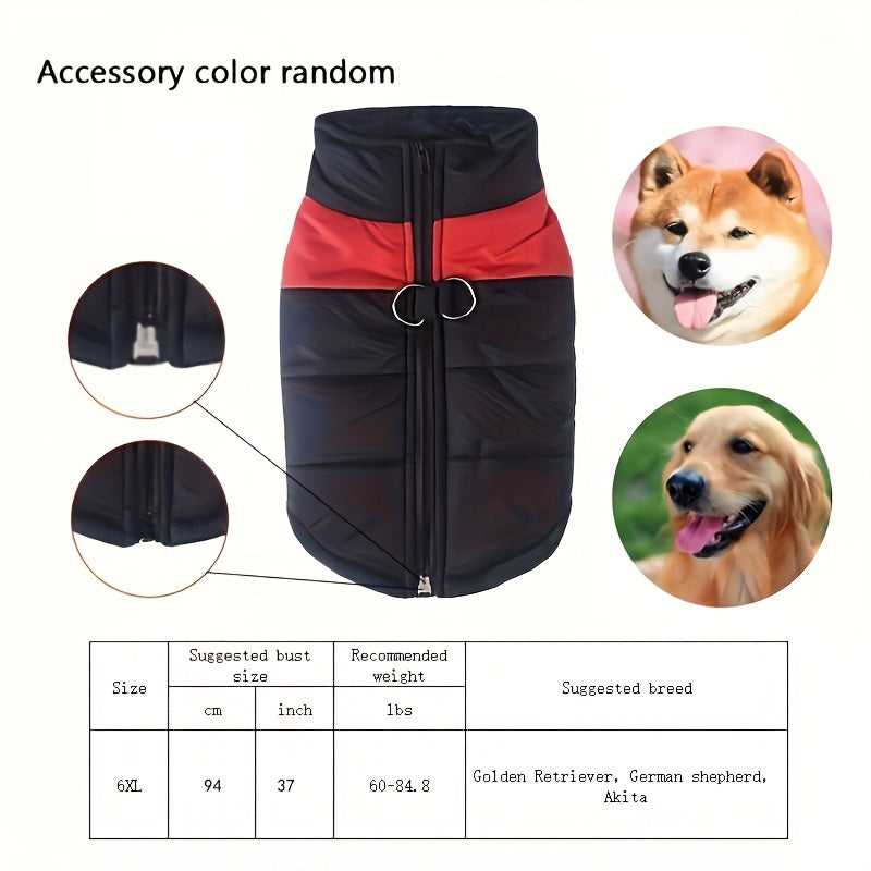 Dog Vest met zipper