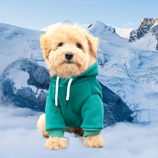 Pet Hooded Sweatshirt for Small Dogs,