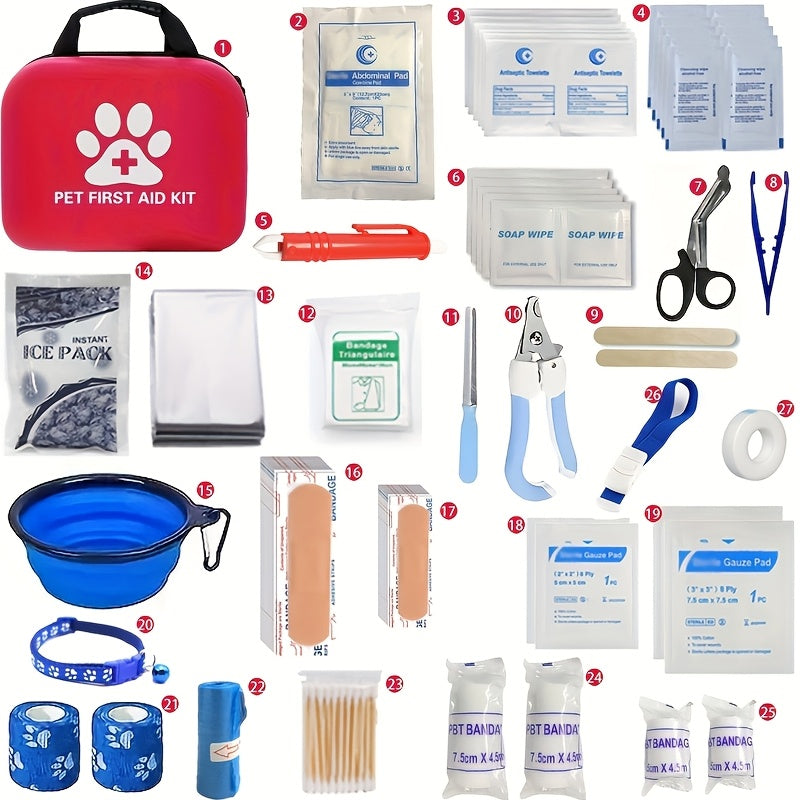 Pet First Aid Travel Kit