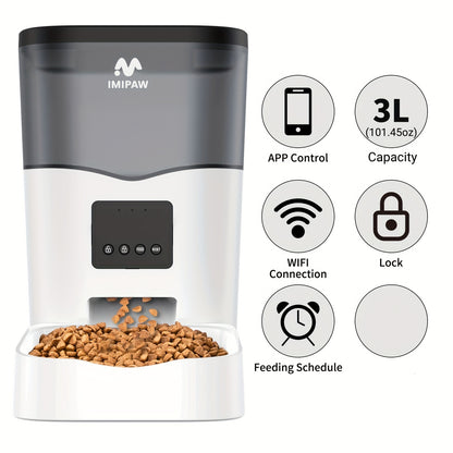 Slimme Camera + WiFi-voerbak - 3 liter